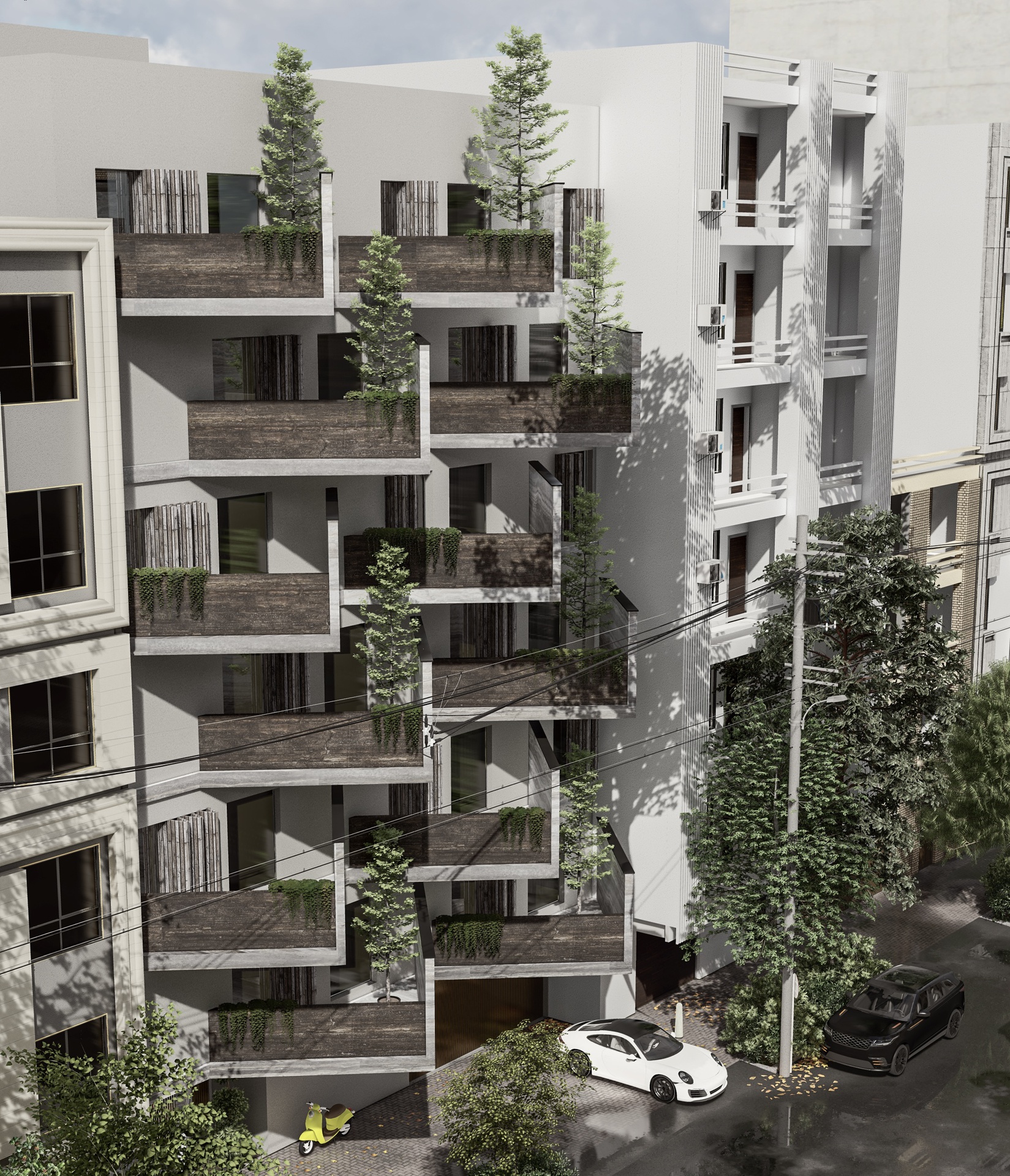 Silver Facade